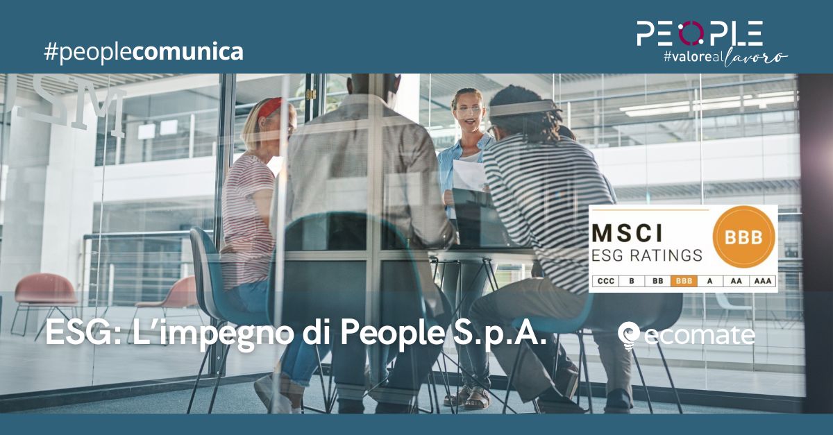 Il Nostro Impegno ESG